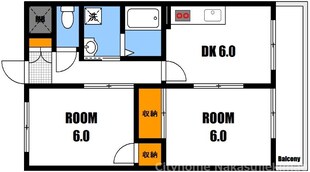 安芸長束駅 徒歩7分 2階の物件間取画像